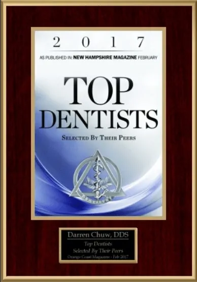 2017 Top Dentist Badge